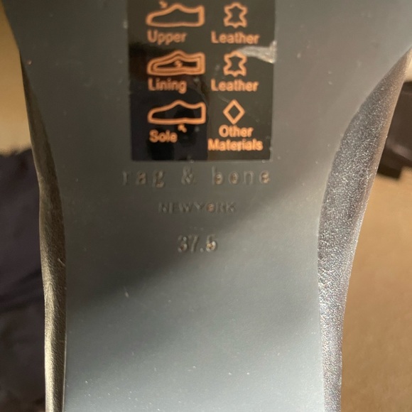 Rag & Bone Black Boots - Picture 5 of 5